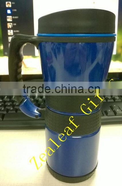 160Z Double Wall Stainless Steel Travel Mug With a clip on Handle