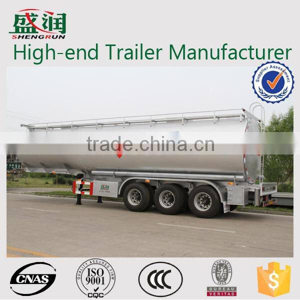 Tri-axle oil fuel tanker semi trailer / fuel tanker semi trailer