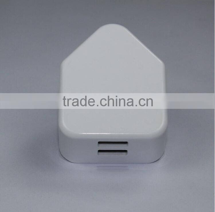 CE,ROHS,REACH Approved portable UK wall charger, ODM/OEM quick deliver power sockets with smart IC