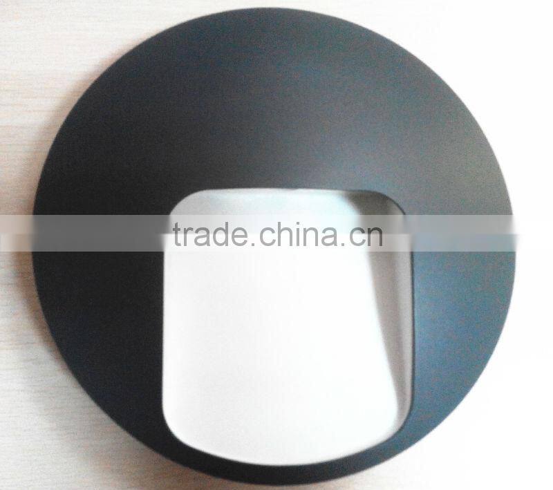 W-3397 ip54 3w outdoor round wall lamp,waterproof wall recessed light,wall mounted luminaire