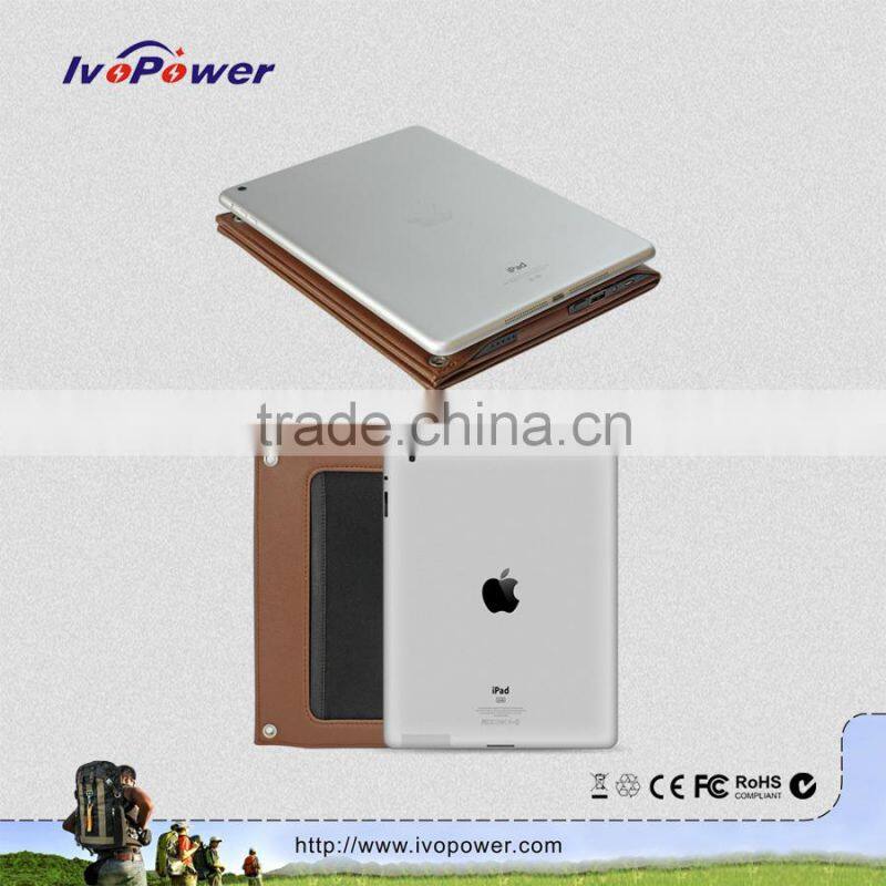 10W portable solar energy bag portable folding Sunpower panel usb solar charger