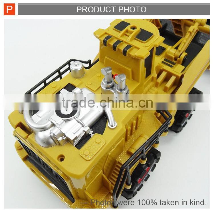 Kids car 4channels radio control toy rc construction truck