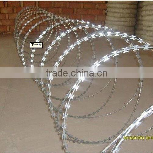 Professional Razor Blade Barbed Wire Factory hot sale