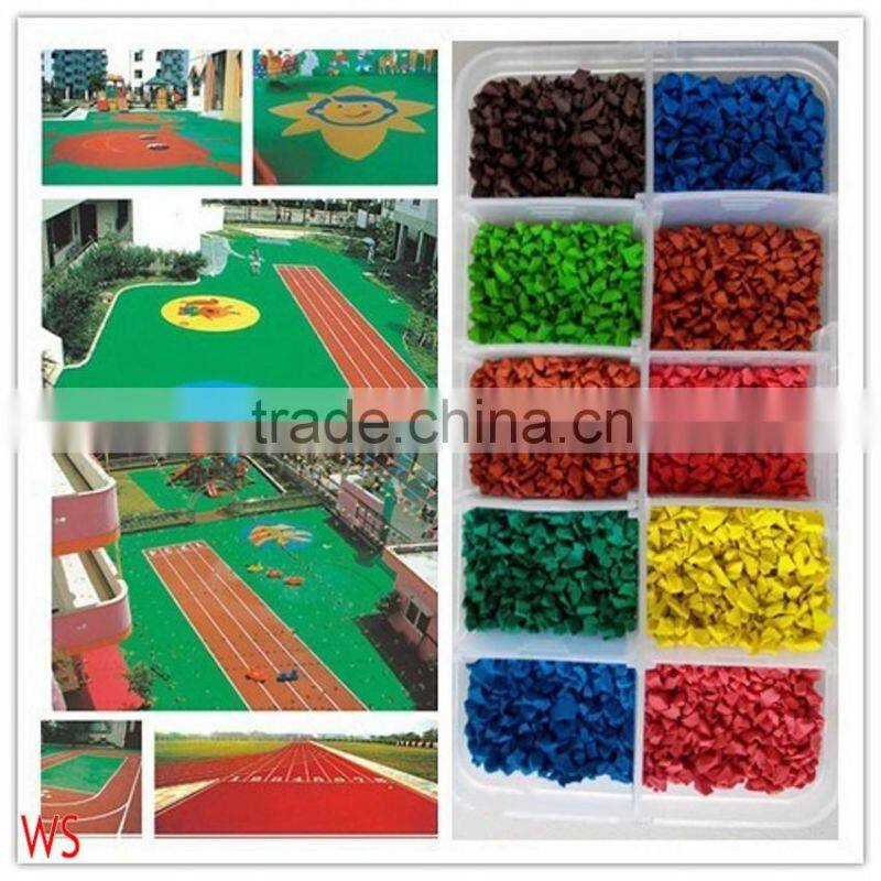 epdm granule | epdm rubber | Color EPDM granules for gym flooring