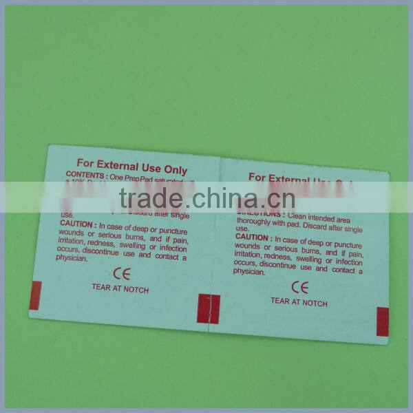 povidone iodine prep pad cleaning pad