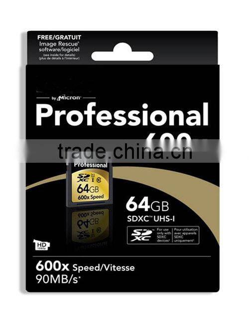 Blister Packing Extreme Pro CompactFlash CF Card UDMA7 160MB/s Speed CF Memory Card 64 128 256 GB micro 4K Camera Video