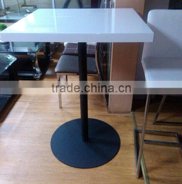 TB white painting top modern cafe chairs and tables