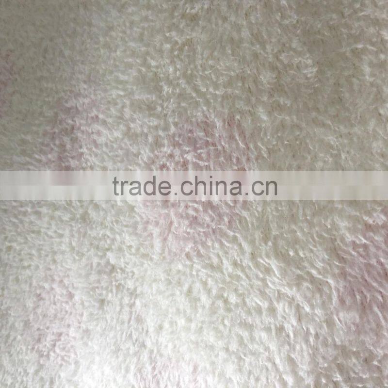 polyester&polyamide coral fleece material
