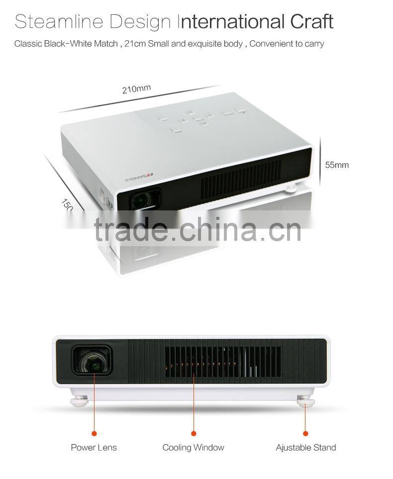 Popular colorful cheap mini projector/3d mapping projector