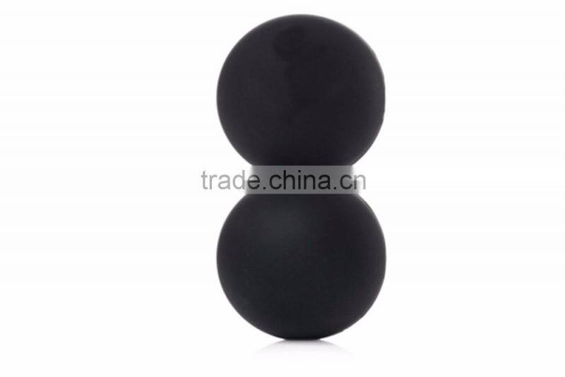 Portable Spine & Deep Tissue Massage Therapy Lacrosse Peanut Ball - Relieves Stress and Tight Muscles - Perfect for Mobility Cr