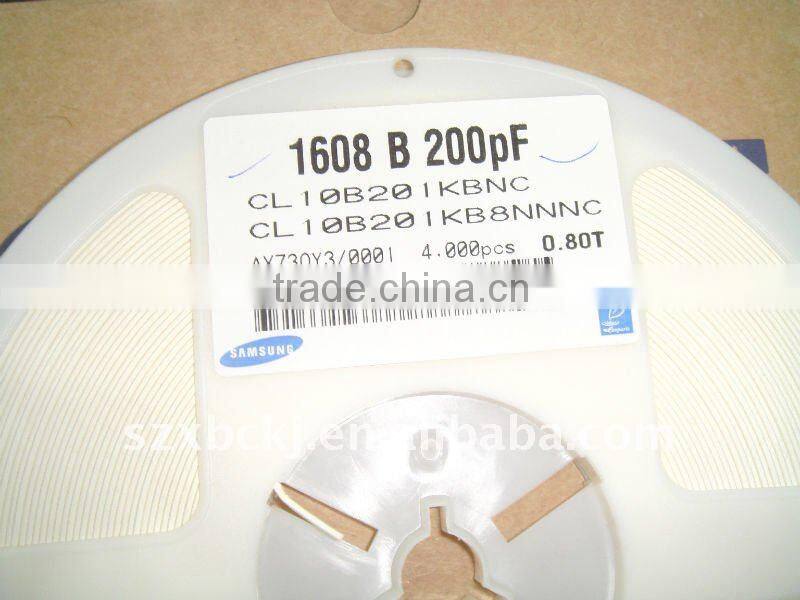200PF X7R 0603 Chip Capacitor/ SMD Capacitor