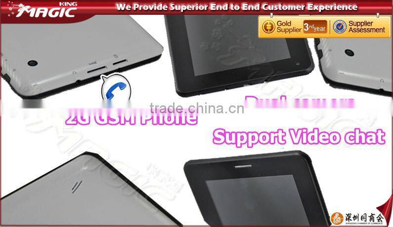 Most cheapest tablet pc 3g sim card slot made in china built-in bluetooth