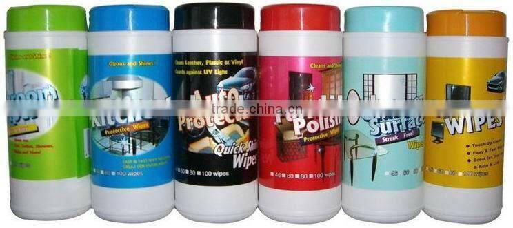 household cleaner, car cleaning wet wipes, daily item cleaning care