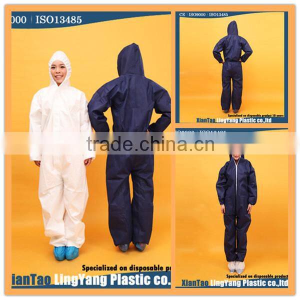 2014 cheap disposable nonwoven c pvc apron