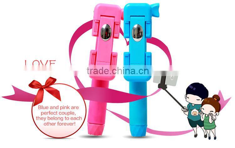 colorful choice mini bluetooth selfie stick wireless