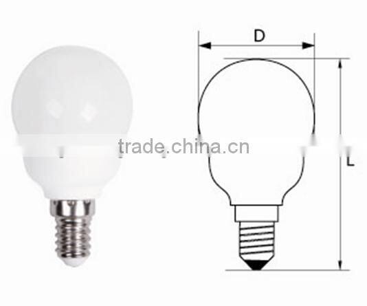 new china products for sale G45/50 globe mini cfl electrical lamps
