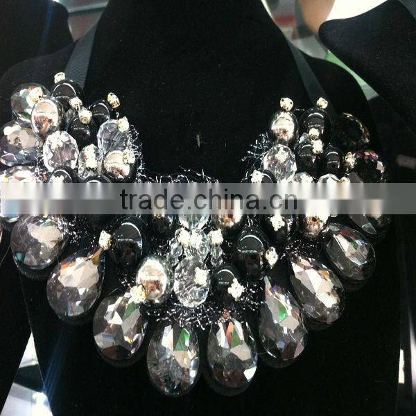 2014 beaded necklace accessories gemstone necklace