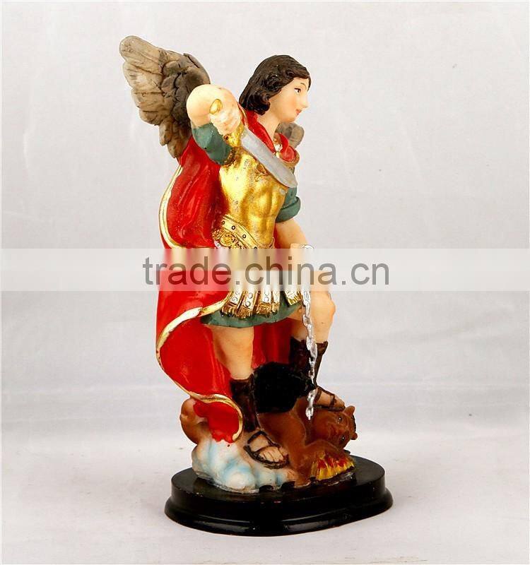 St Saint Michael Statue catholic figure religious figurine statue