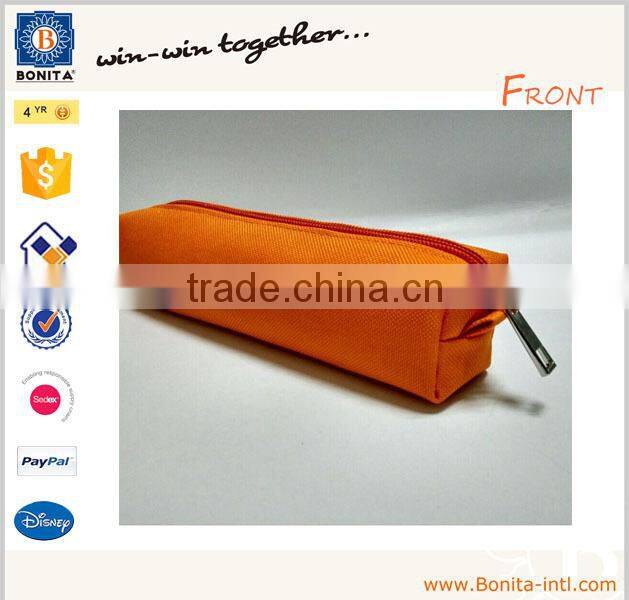 The new school students colorful blank pencil case, small beautiful pen pouch