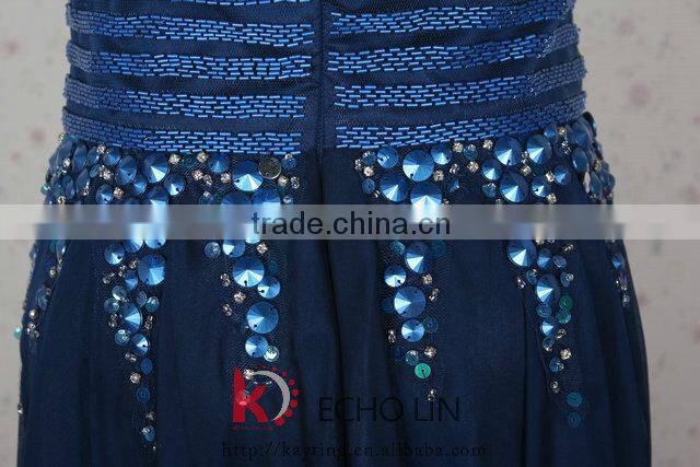 2015 New Sexy Fashion Design Embroidered Handmade Beads Sexy Off Shoulder Elegant Evening Maxi Dresses