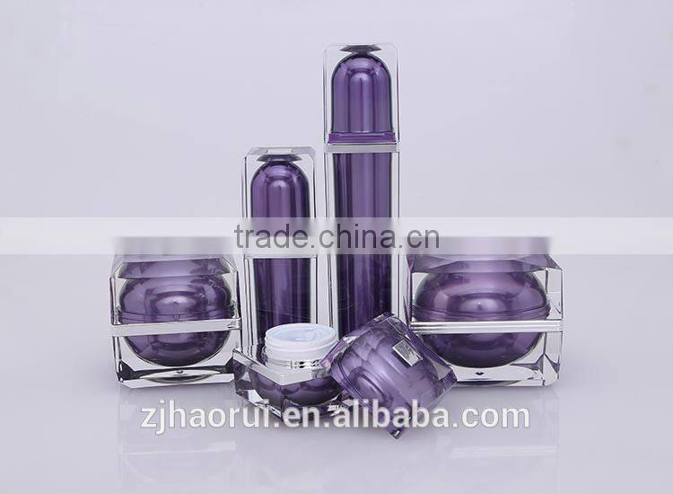Alibaba China cosmetic packaging wholesale Acrylic Jar Beautiful packaging cosmetics