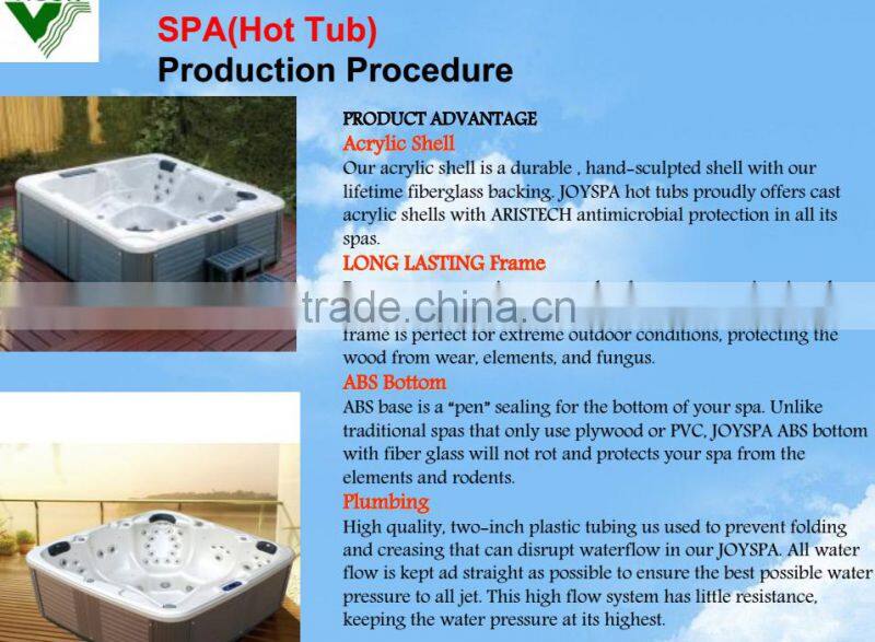 Factory Top Sales Cheap Price Luxury Multifunctional Relax Spa Bath tub