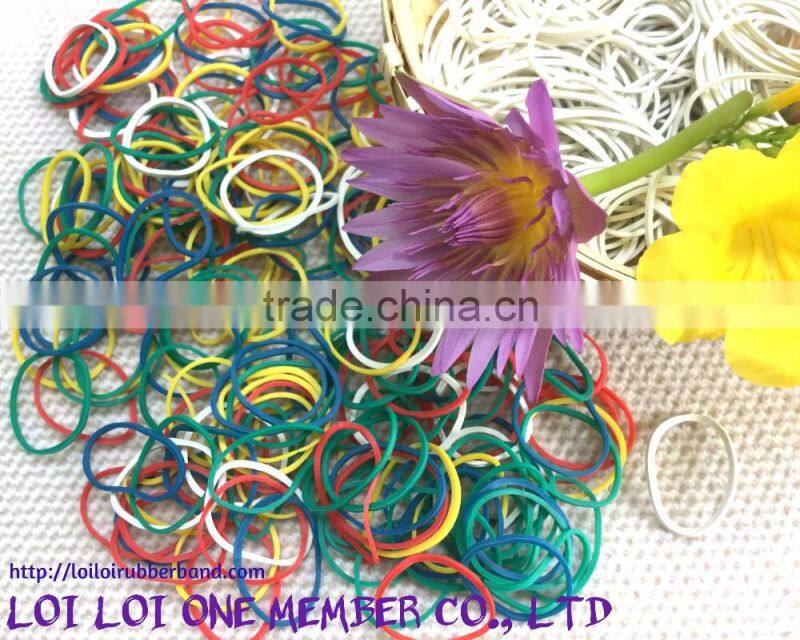 Rubber band - Rubber tube for cutting machine / Small colored rubber band DIY