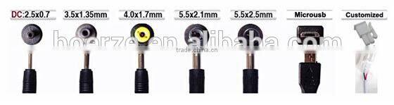 Power adapter dc 24v1a 24w adapter CE FCC ROHS