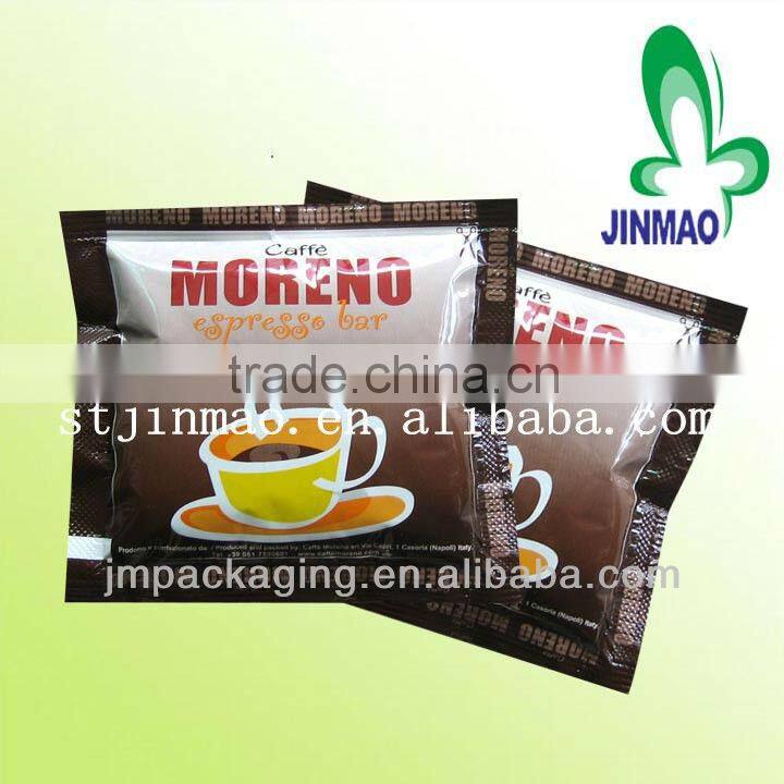 Easy tear coffee packaging sachet