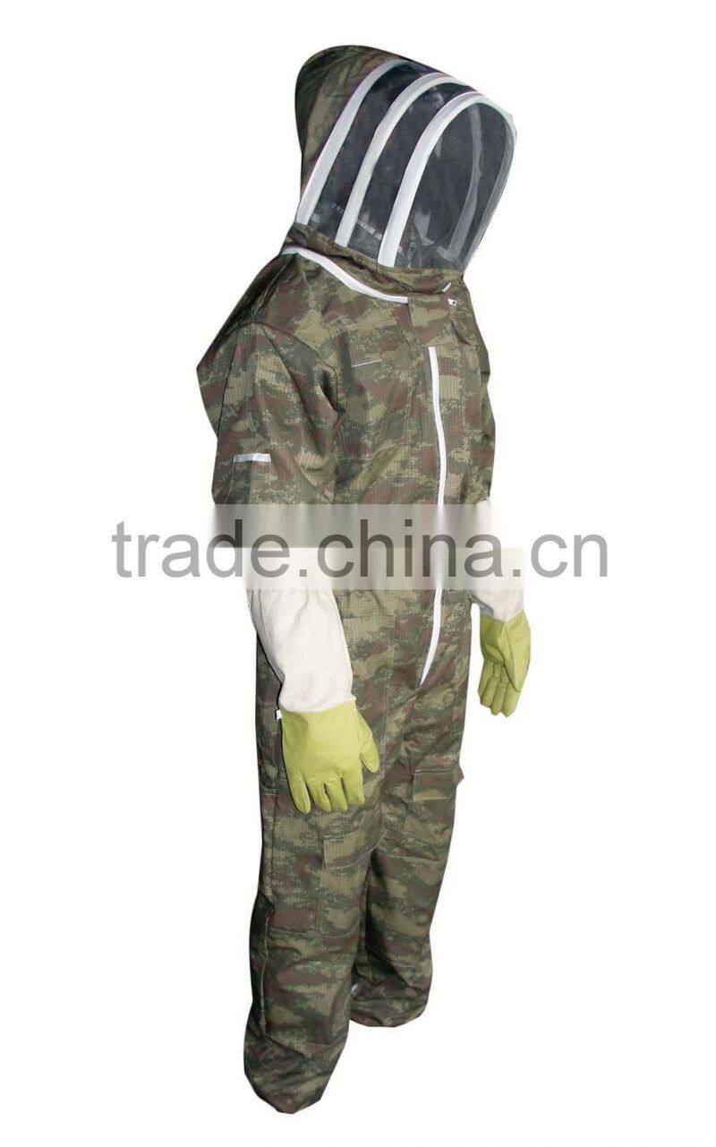 camouflage bee protective suit for professional beekeeper