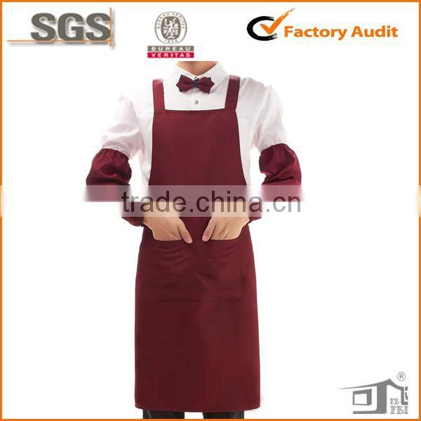 polycotton women bartender apron logo custom made in China