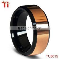 tungsten carbide ring inlay abalone engagement ring, fashionable abalone rings