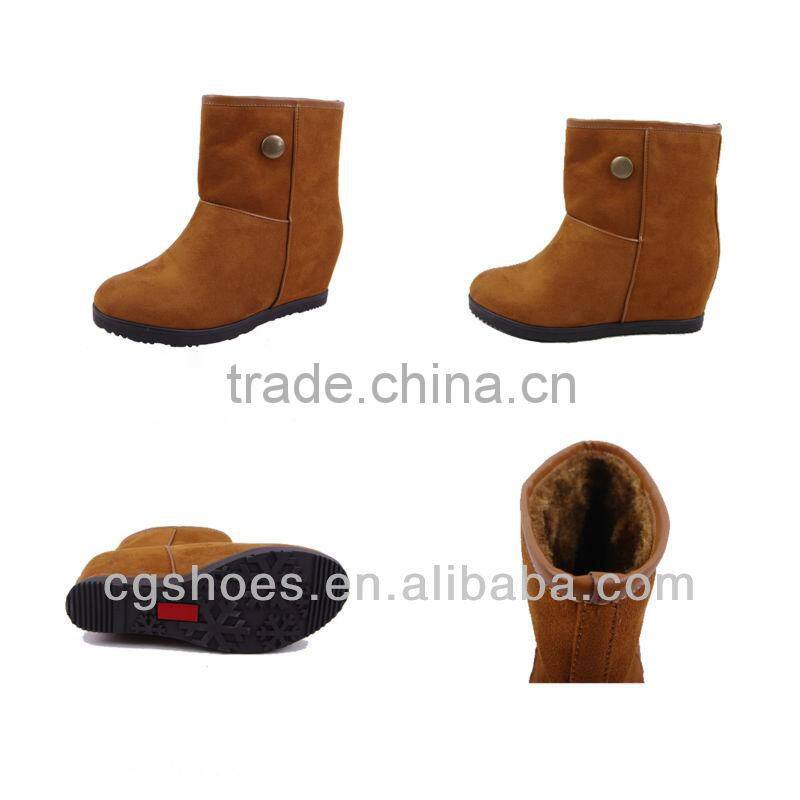 2014 New Fashion Wedge Boots