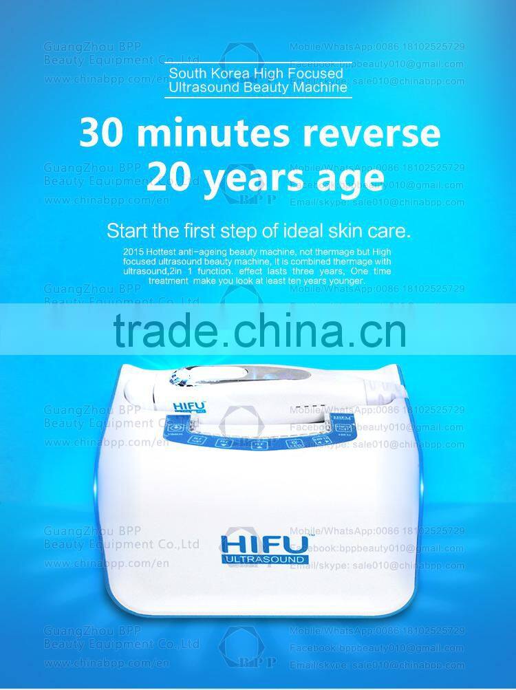 Portable ultrasound HIFU face lift machine A1709