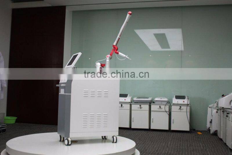 Stationary Clinic Use Q Switched Korean Tri Beam Tattoo Laser Nd Yag Laser