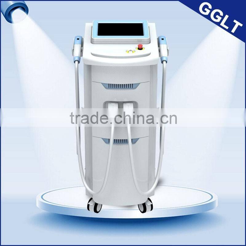 vertical type SHR/ IPL beauty machine, IPL hair removal machine