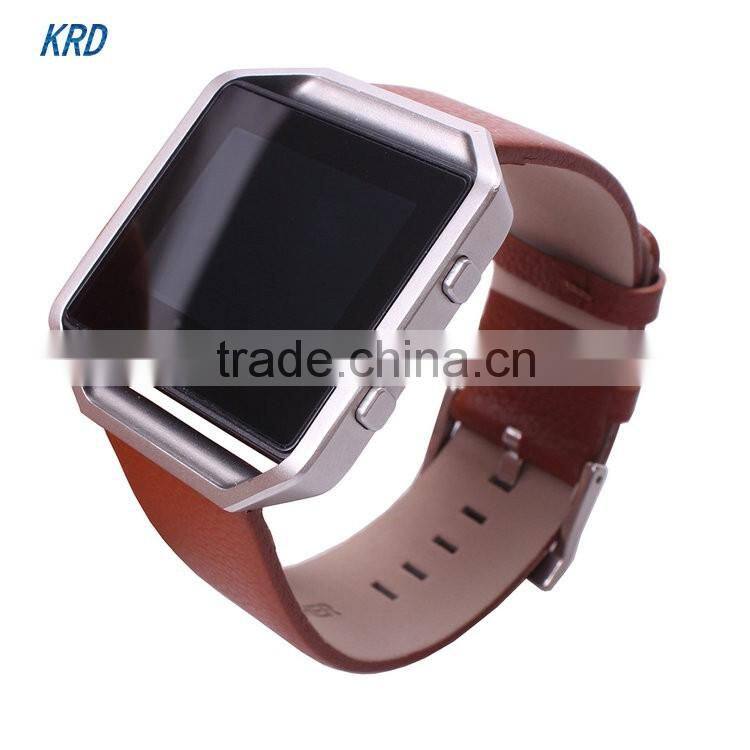 Superior Luxury Genuine Leather Watch band Wrist strap For Fitbit Blaze Smart Watch