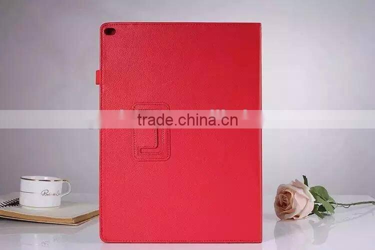 Quality Lychee Texure PU Leather Case with flip Stand For IPAD PRO BUSINESS PROTECTIVE CASE