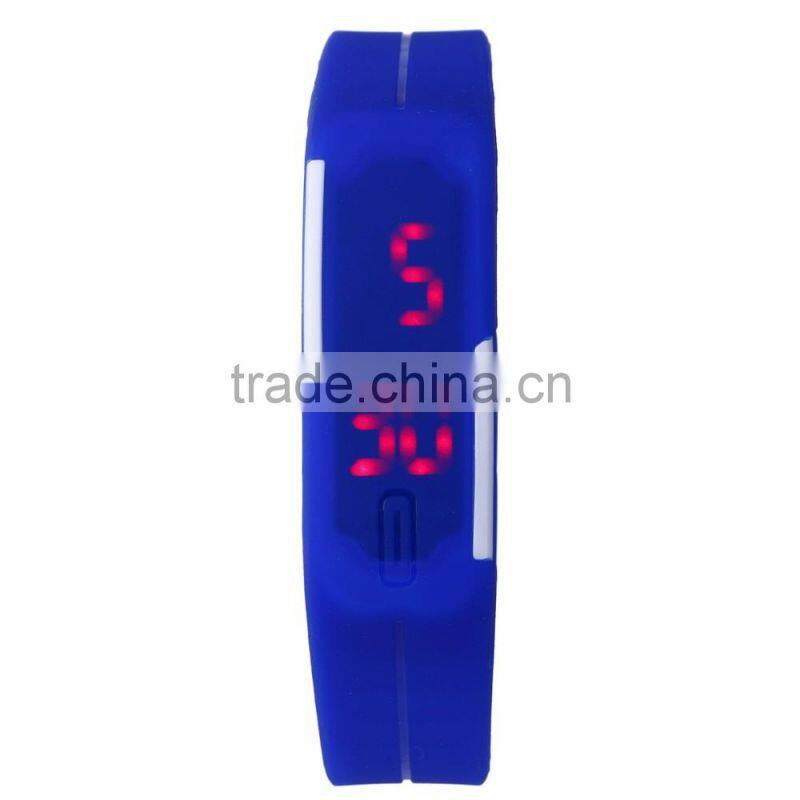 Xianjain Customized Logo Colorful Jelly Silicon Rubber Watch for Girl and boy