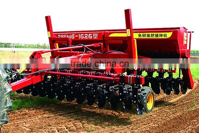 34 Seeder Grain Drill Split No-tillage with Paratactic Separated Application of Seed and Fertilizer No-tillage Seeder