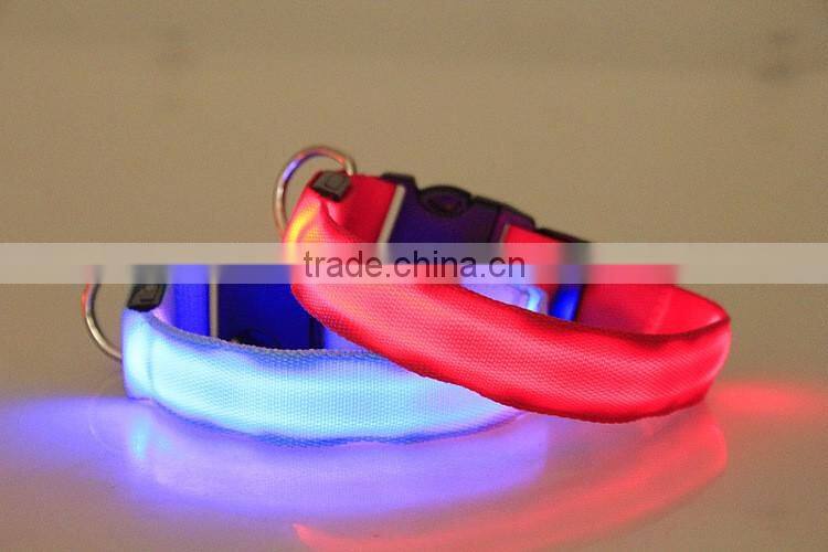 Fashion led flashing puppy collars