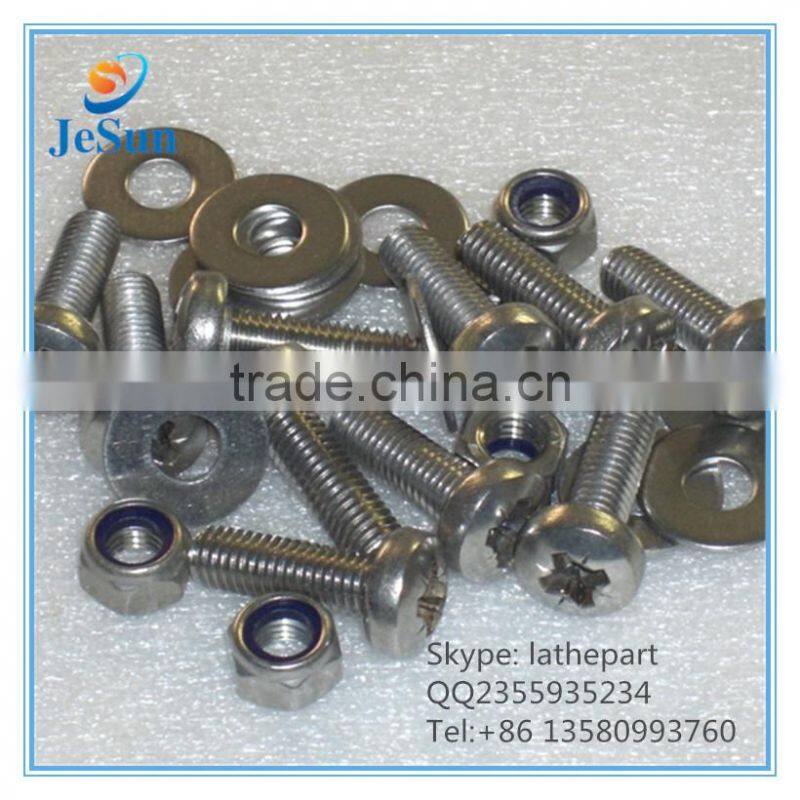 India Hot Sale Hex Stainless Steel knurled screw bolts,screws bolts