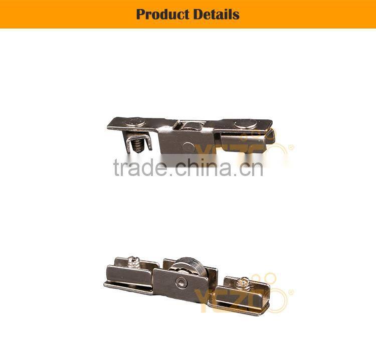 Glass cabinet door wheel with copper professionl supplier