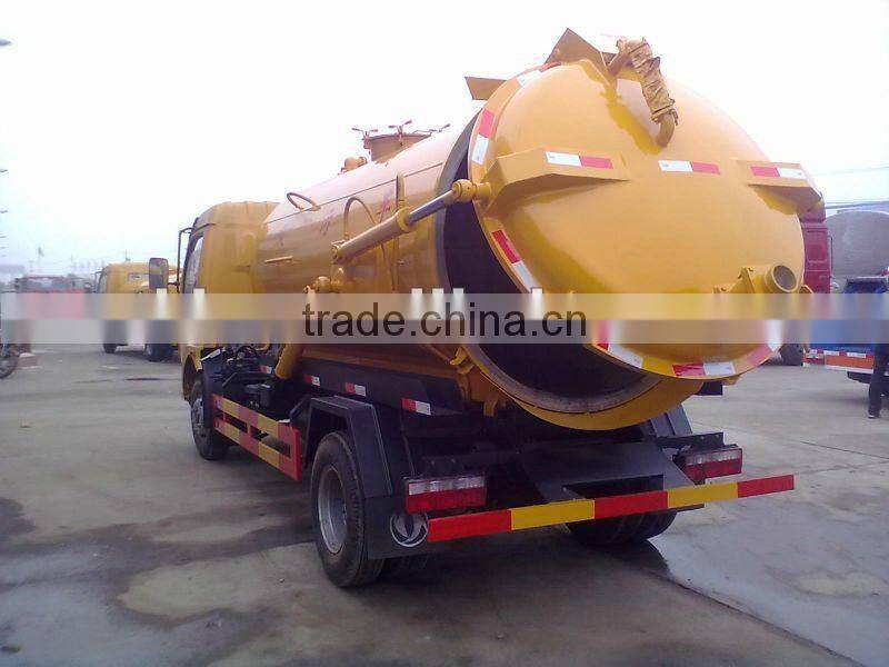 Advanced Dongfeng Duolika 4x2 high pressure sewer flushing truck