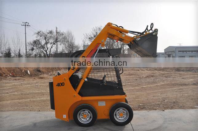 small wheel skid steer loader with breaker