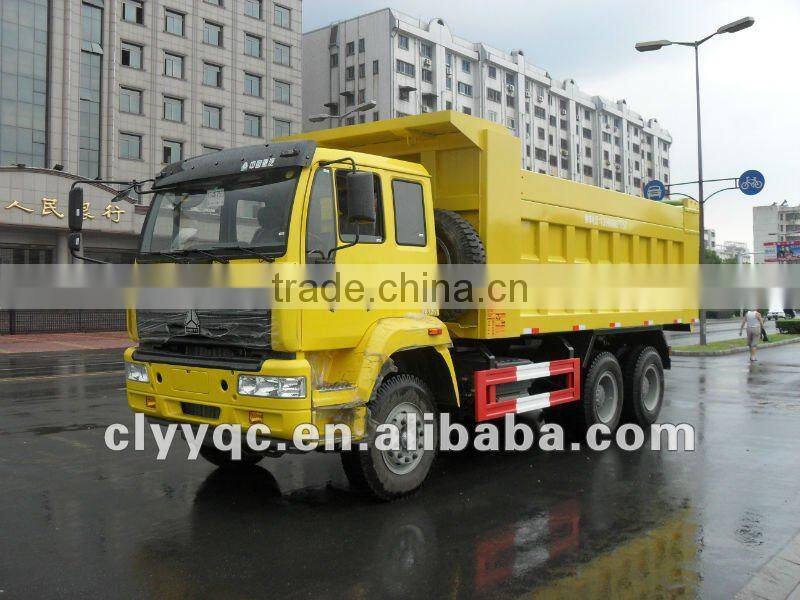 3 axle heavy dump trucks 6*4 15 ton dump truck for sale