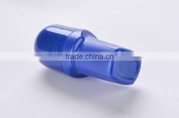 Perfume blue color essential oil roll on bottle