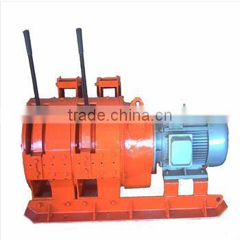 Good quality 7.5kw Double-drum scraper winch for sale
