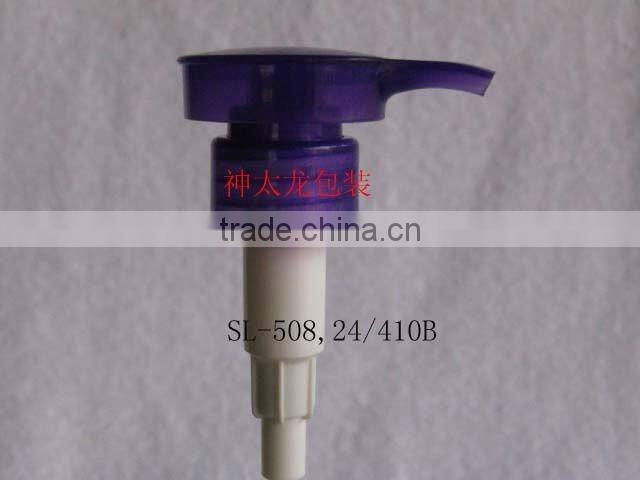 Plastic liquid soap dispenser pump for bottles
