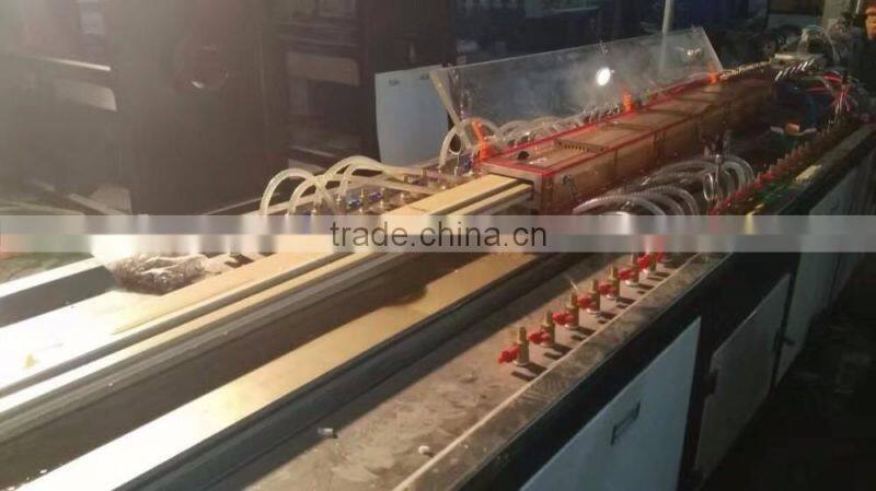 wpc machine/wpc extruder machine/wpc profile production line